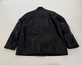 90s Leather Motorcycle Jacket L