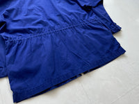 90s Polo Ralph Lauren Hooded Cotton Coat S RoyalBlue