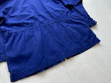 90s Polo Ralph Lauren Hooded Cotton Coat S RoyalBlue