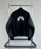 90s Paramount Pictures Varsity Jacket L Black
