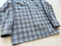 90s Pendleton ShadowPlaid Board Shirt L Turquoise