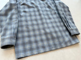 90s Pendleton ShadowPlaid Board Shirt L Turquoise