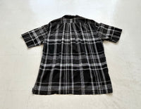 90s Polo Ralph Lauren CALDWELL Plaid Shirt M Black&White