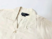 90s Polo Ralph Lauren CALDWELL Loop Shirt XL Off White