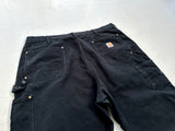 Carhartt Double Knee Pants 40x36 Black N13