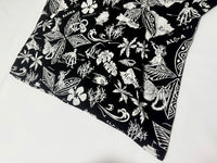 90s Polo Ralph Lauren Black Hawaiian Shirt XXL