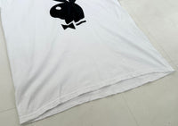 Used Playboy Big Bunny T-shirt XL White
