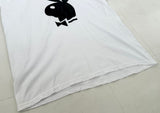 Used Playboy Big Bunny T-shirt XL White