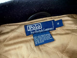 90s Polo Ralph Lauren Leather Bomber Jacket M