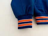 70s EMPIRE NY Mets Melton Varsity Jacket XL Blue