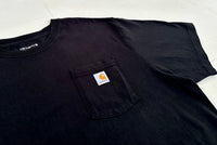Used Carhartt Pocket T-shirt XL Black
