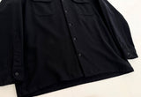 90s PENDLETON Wool Board L/S Shirt L Black