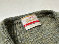 60s Jantzen Mohair Cardigan M OliveGreen