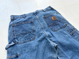 Carhartt Double Knee Pants Denim 36X32
