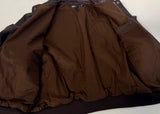 90s Polo Ralph Lauren A-2 Leather Jacket XXL DeepBrown