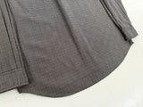 90s Polo Ralph Lauren BENFORD Houndstooth L/S Shirt M Black