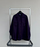 90s Polo RalphLauren Loop L/S Shirt L DeepPurlple