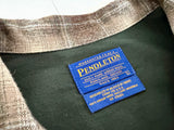 90s Pendleton Shadow Plaid Board Shirt L Shirt Brown&Khaki