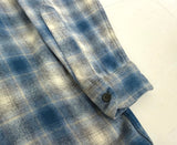 90s PENDLETON Shadow Plaid Board Shirt M Turquoise