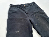 Carhartt Double Knee Pants 40x36 Black N13