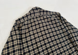 90s Polo Ralph Lauren TOURING Print Flannel L/S Shirt L Black