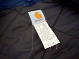 90s Carhartt Duck Vest XL V01 Navy