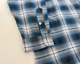 POLO SPORT Shadow Plaid Loop Shirt XXL Blue