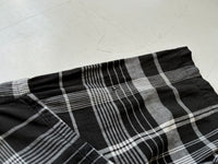 90s Polo Ralph Lauren CALDWELL Plaid Shirt M Black&White