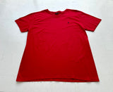 90s Polo Ralph Lauren Blank T-shirt L Red