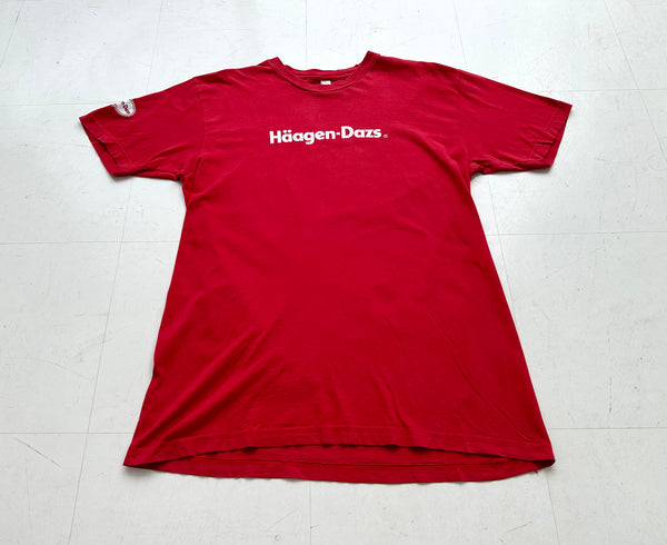 Used Haagen Dazs Strawberry T-shirt L