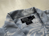 90s Polo Ralph Lauren CLAYTON Hawaiian Rayon Loop Shirt XL SkyBlue