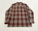 90s Pendleton Shadow Plaid Board Shirt L Brick