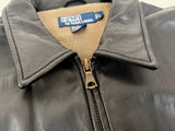 90s Polo Ralph Lauren Leather SwingTop Jacket L