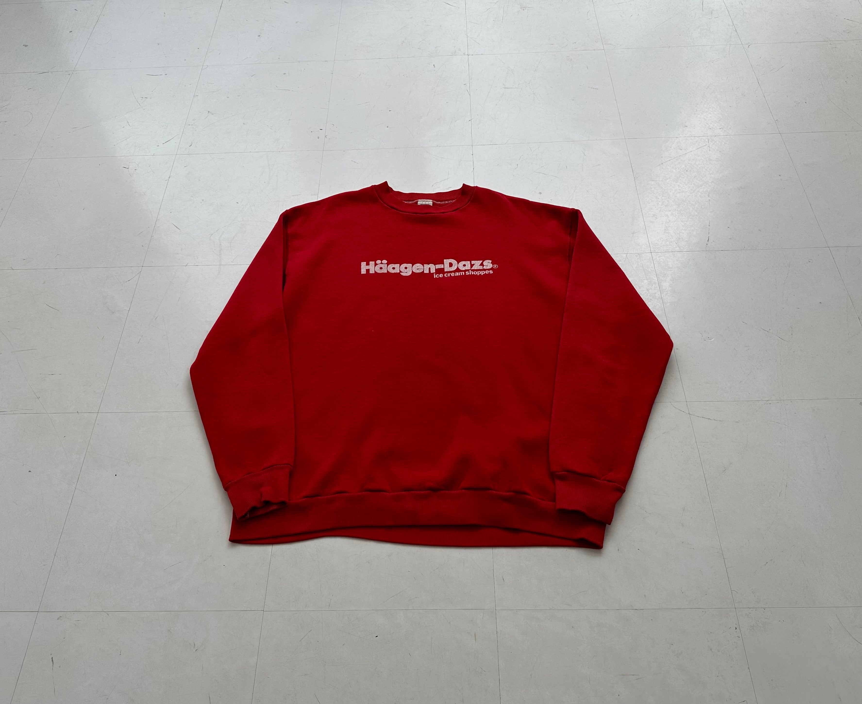 トップス 90s \"Haagen Dazs\" Logo Print Sweat Sweater – NO BURCANCY