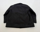 90s Polo Ralph Lauren Leather CarCoat XL Black