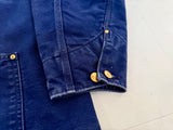 90s Carhartt ChoreCoat XL CB102 NavyBlue