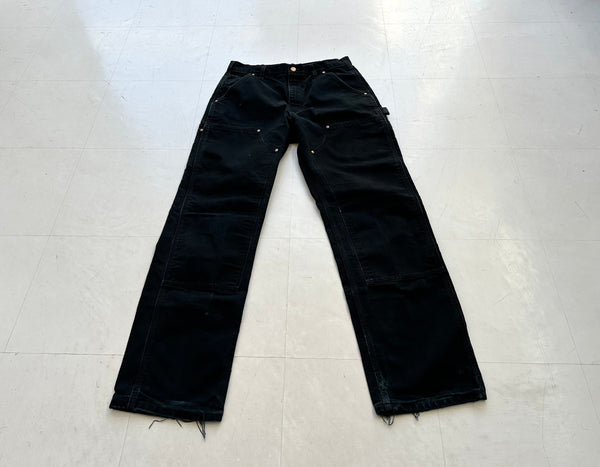 Carhartt Double Knee Pants Black 32X32  6