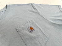 Used Carhartt Pocket T-shirt XL Skyblue
