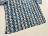 90s Polo Ralph Lauren cotton woven S/S Shirt XL Blue