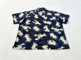 90s Polo Ralph Lauren VINTAGE CAMP Shellfish Loop Shirt XXL