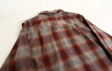 90s Pendleton Shadow Plaid Board Shirt L Brick