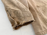 90s Carhartt Zip Chore Coat XL Brown