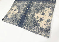 90s Polo Ralph Lauren VINTAGE CALDWELL Cross Paisley Loop Shirt L