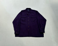 90s Polo RalphLauren Loop L/S Shirt L DeepPurlple