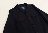 90s PENDLETON Wool Board Shirt M Black