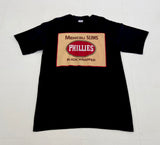 90s Phillies Blunt Logo T Shirt L Black