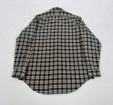 90s Polo Ralph Lauren TOURING Print Flannel L/S Shirt L Black