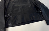 90s Polo Ralph Lauren Leather Double Breasted Riders Jacket XL Black