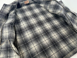 50s Merrill Woolens Shadow Plaid Wool Jacket Black&White