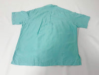 90s Polo Ralph Lauren CALDWELL Loop Shirt L TiffanyBlue